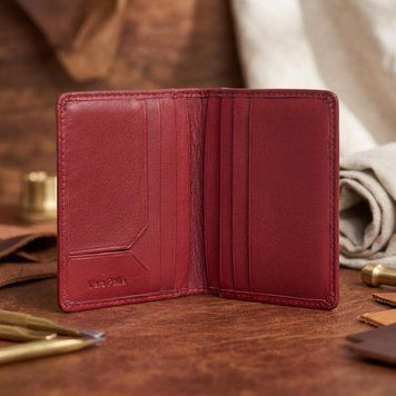Кредитниця Tony Perotti натуральна шкіра Cortina 5046 rosso (90300) Червона 90300 фото