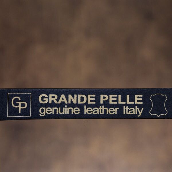 Ремінь жіночий Grande Pelle 11070 шкіряний Синій 11070 фото