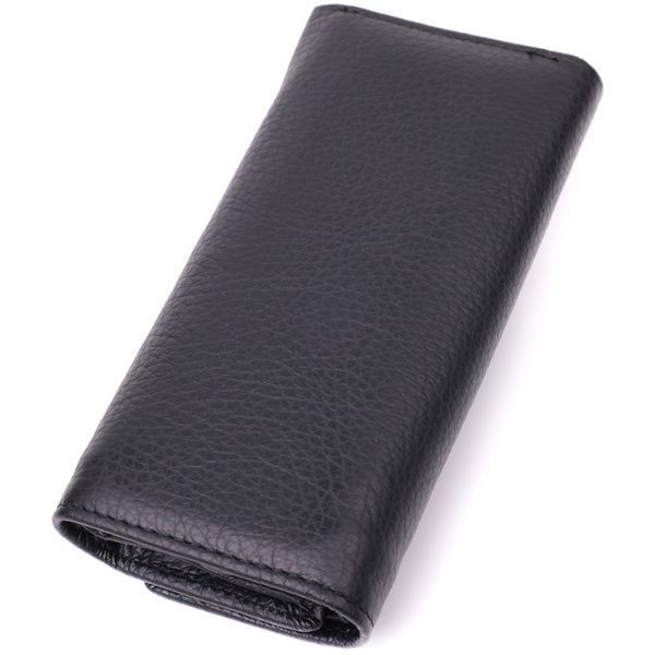 Велика ключниця з функцією гаманця з натуральної шкіри ST Leather 22492 Чорний 22492 фото