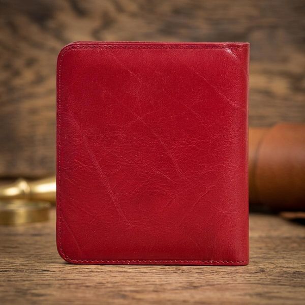 Візитниця Tony Perotti з натуральної шкіри Italico 2612 rosso (90667) Червона 90667 фото