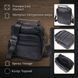 Сумка вертикальна шкіряна 21270 Vintage Чорна 21270 фото 14