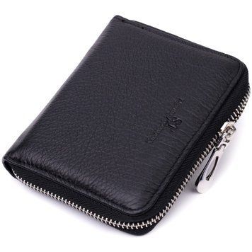 Відмінний жіночий гаманець з натуральної шкіри ST Leather 22449 Чорний 22449 фото