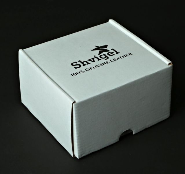 Ремінь SHVIGEL шкіряний 00001 Чорний 00001 фото