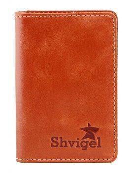 Шкіряна візитниця SHVIGEL 00115 00115 фото